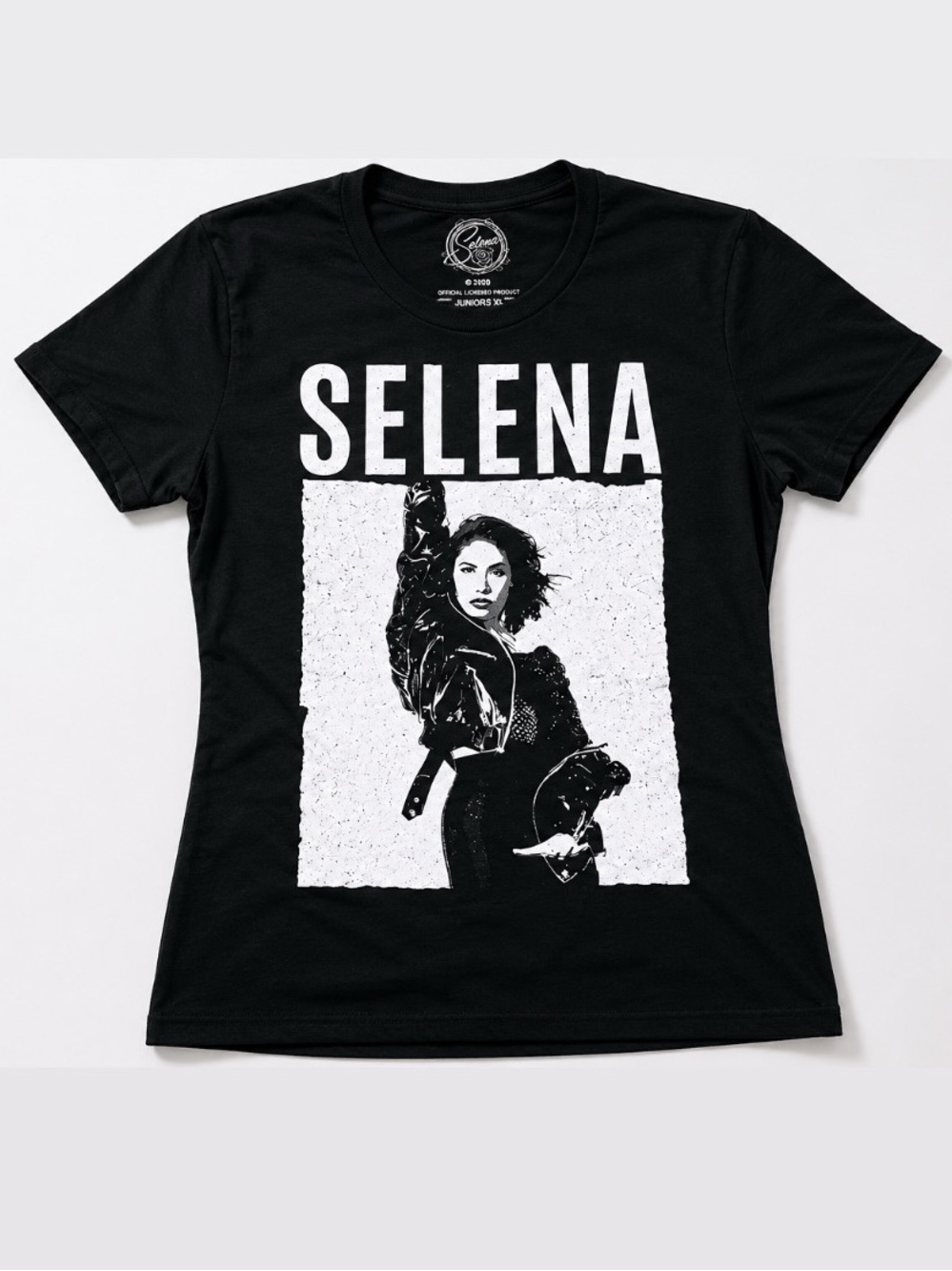 Selena Official Licensed Fitted Tee Juniors XL